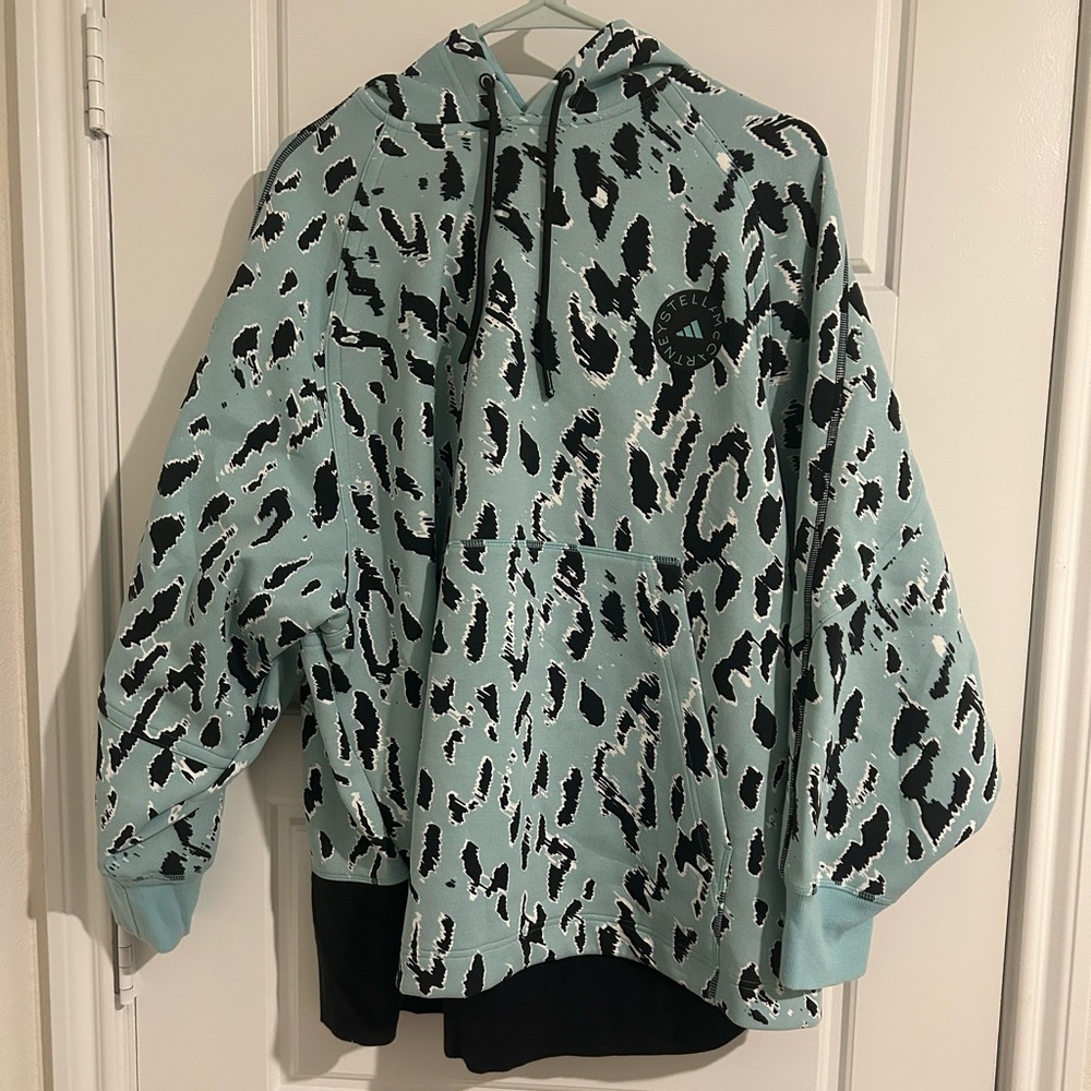Blue leopard print Stella McCartney Sweatshirt